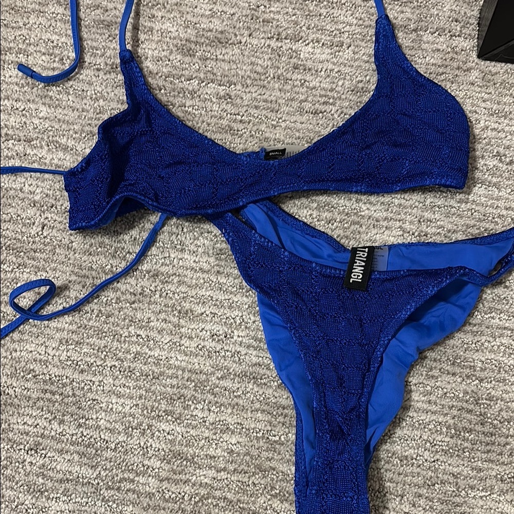 Triangl Vibrant Blue Bikini Set
